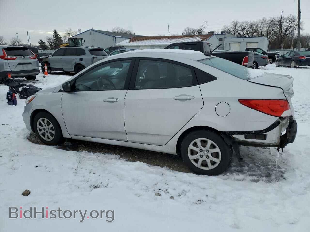 2014 HYUNDAI ACCENT - VIN: KMHCT4AE4EU637362 - Фото 2