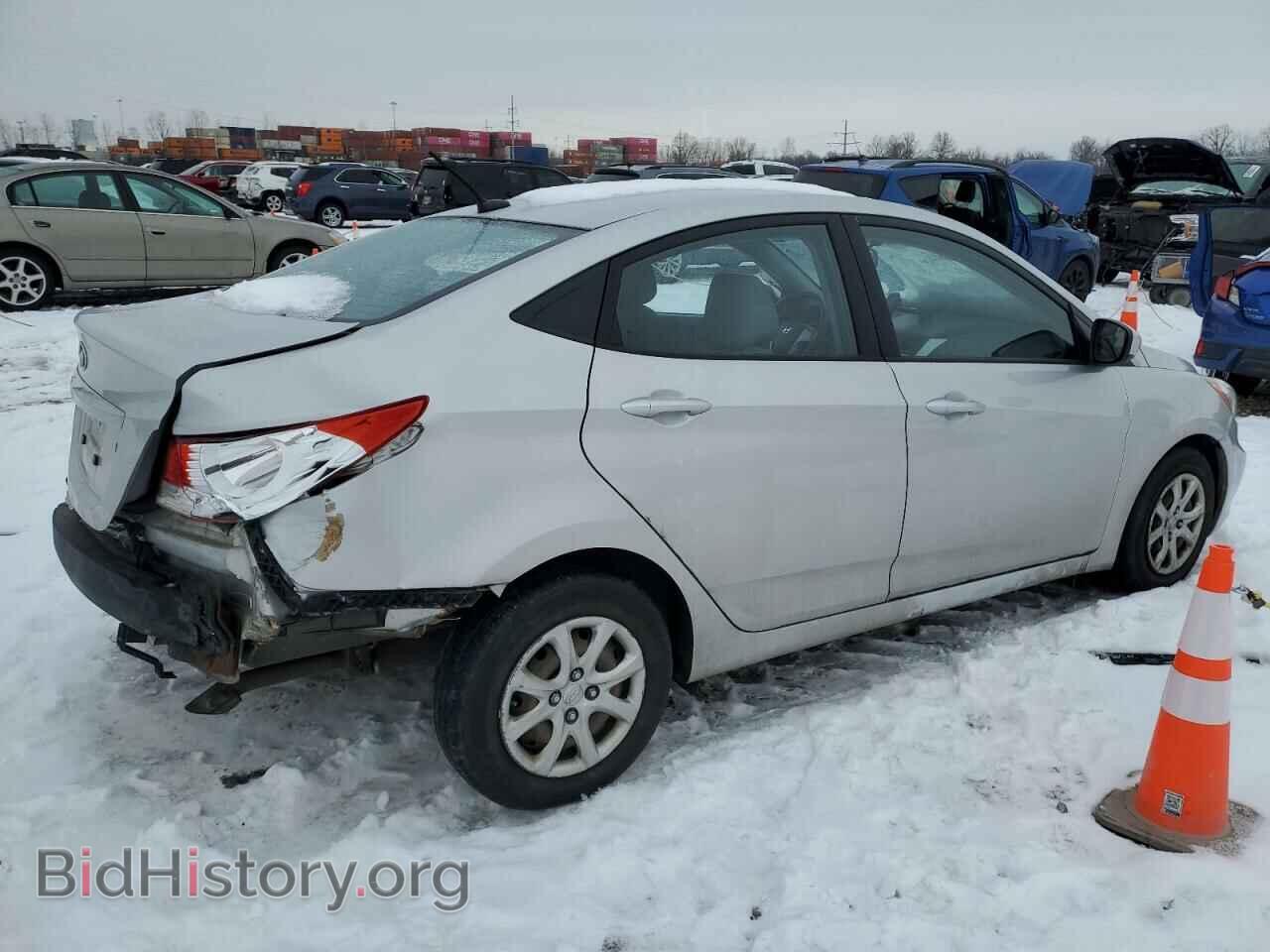 2014 HYUNDAI ACCENT - VIN: KMHCT4AE4EU637362 - Фото 3