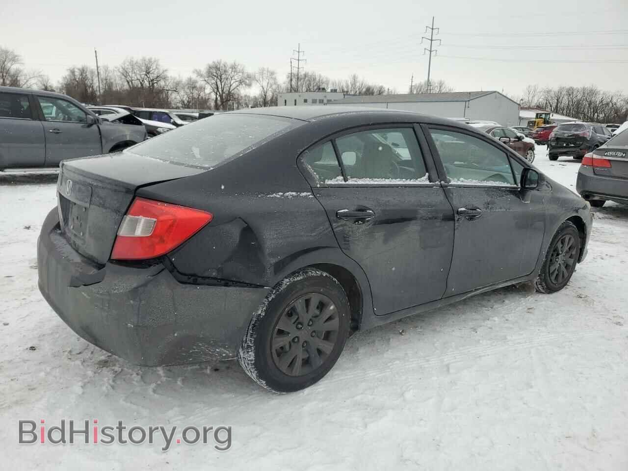 2012 HONDA CIVIC - VIN: 19XFB2F54CE012683 - Фото 3