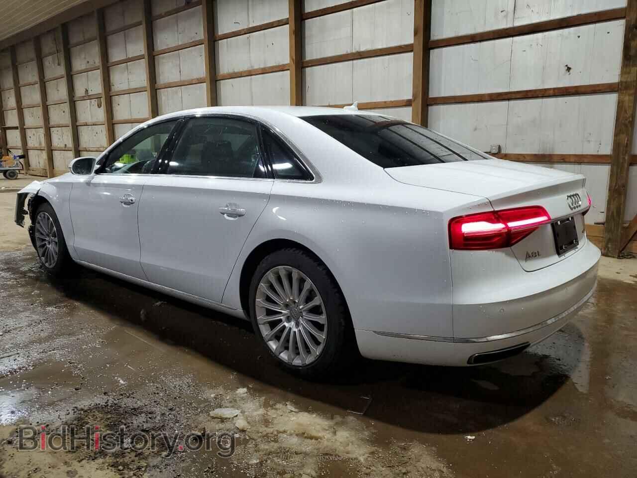 2015 AUDI A8 - VIN: WAU3GAFDXFN035453 - Фото 2