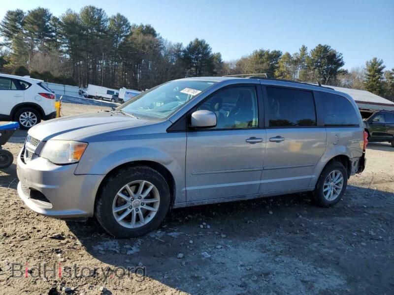 2014 Dodge CARAVAN SXT (VIN 2C4RDGCG0ER267536) — фото 1 из 13, Copart, повреждение: задняя часть