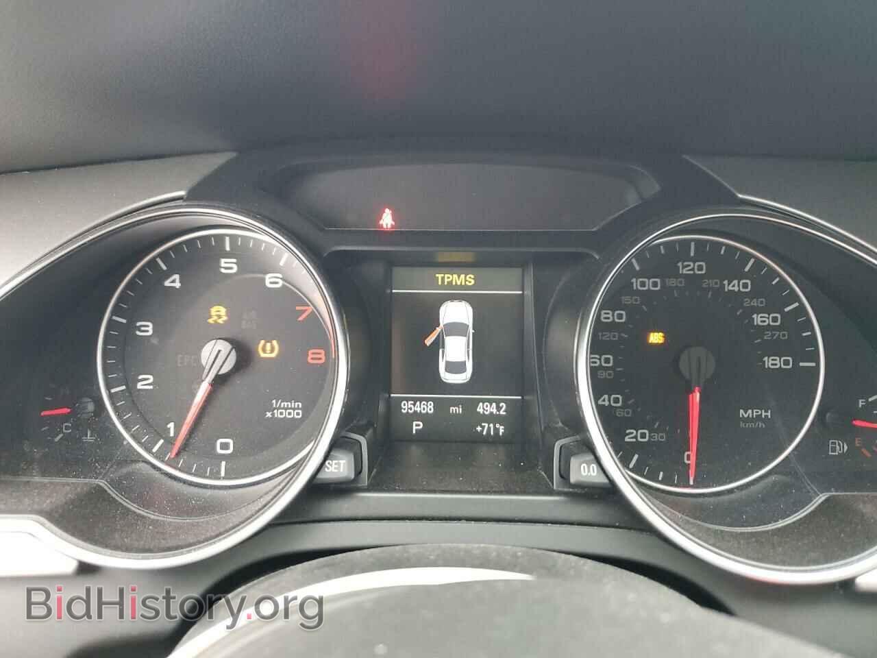 2012 AUDI A5 - VIN: WAUVFAFR7CA004199 - Фото 9