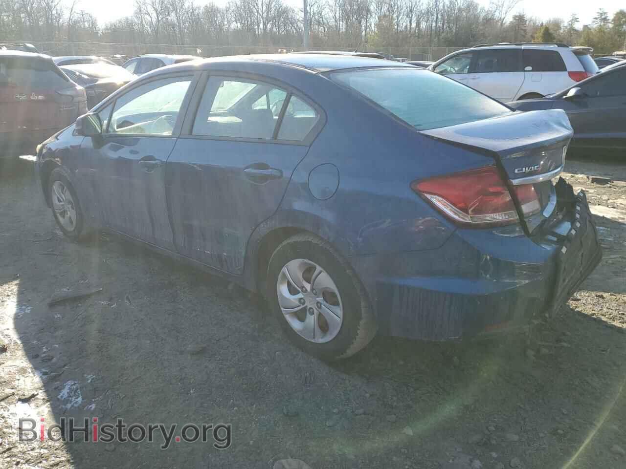 2013 HONDA CIVIC - VIN: 2HGFB2F58DH598196 - Фото 2
