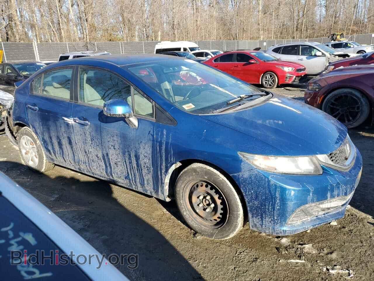 2013 HONDA CIVIC - VIN: 2HGFB2F58DH598196 - Фото 4
