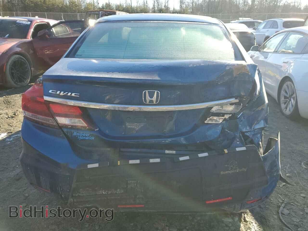 2013 HONDA CIVIC - VIN: 2HGFB2F58DH598196 - Фото 6