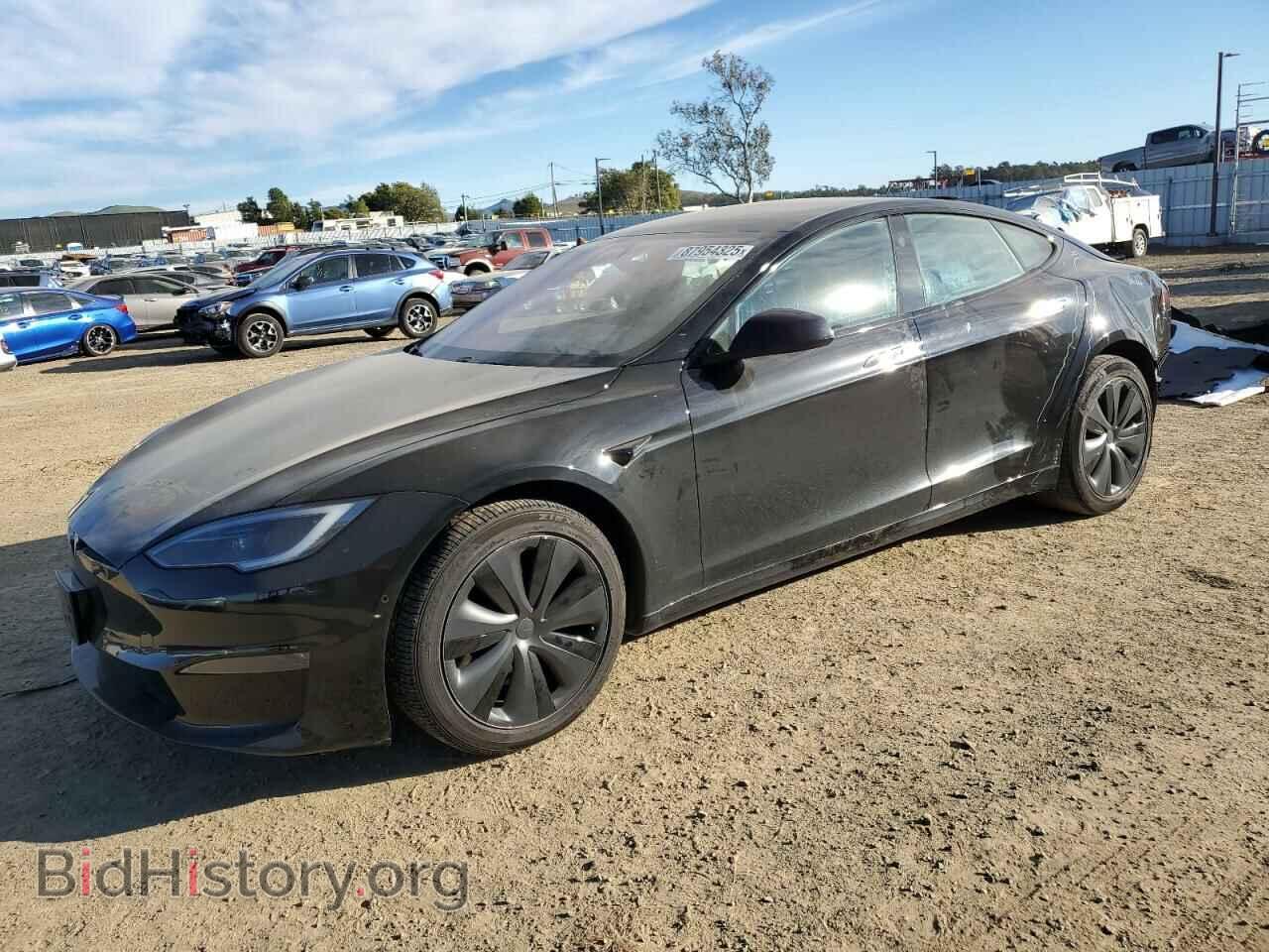 Photo 5YJSA1E54NF492329 - TESLA MODEL S 2022