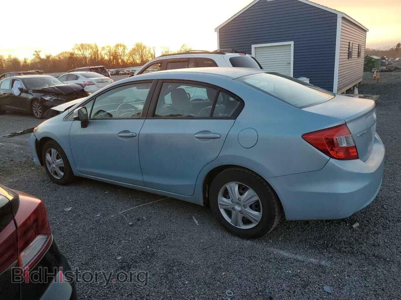 2012 HONDA CIVIC - VIN: 2HGFB2F58CH532567 - Фото 2