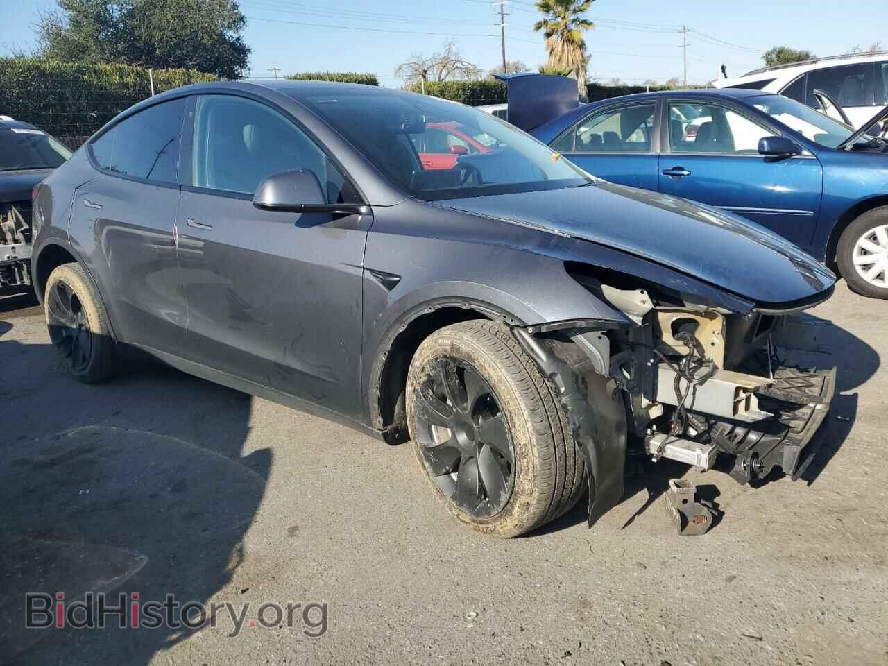 2020 TESLA MODEL Y - VIN: 5YJYGDEE9LF054204 - Фото 4