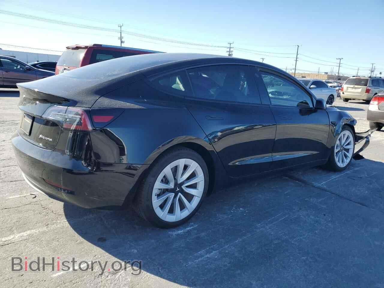 2022 TESLA MODEL 3 - VIN: 5YJ3E1EB0NF151895 - Фото 3