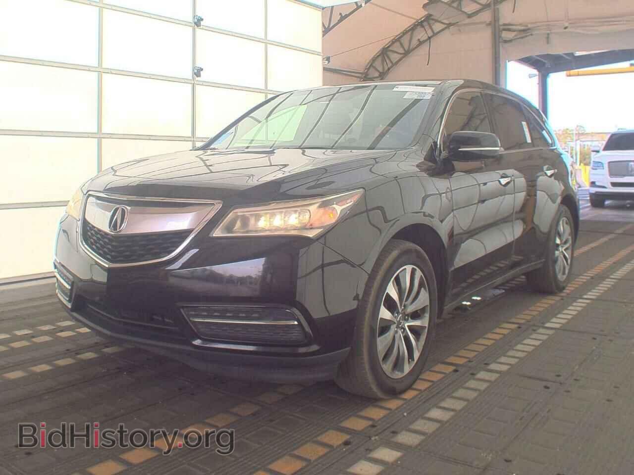 2014 ACURA MDX - VIN: 5FRYD4H41EB006578 - Фото 2