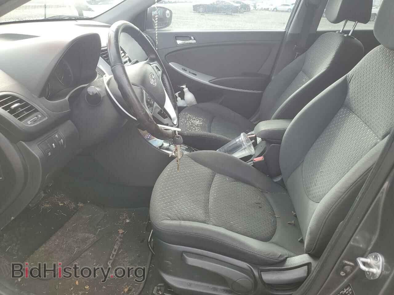 2012 HYUNDAI ACCENT - VIN: KMHCU5AE1CU005077 - Фото 7