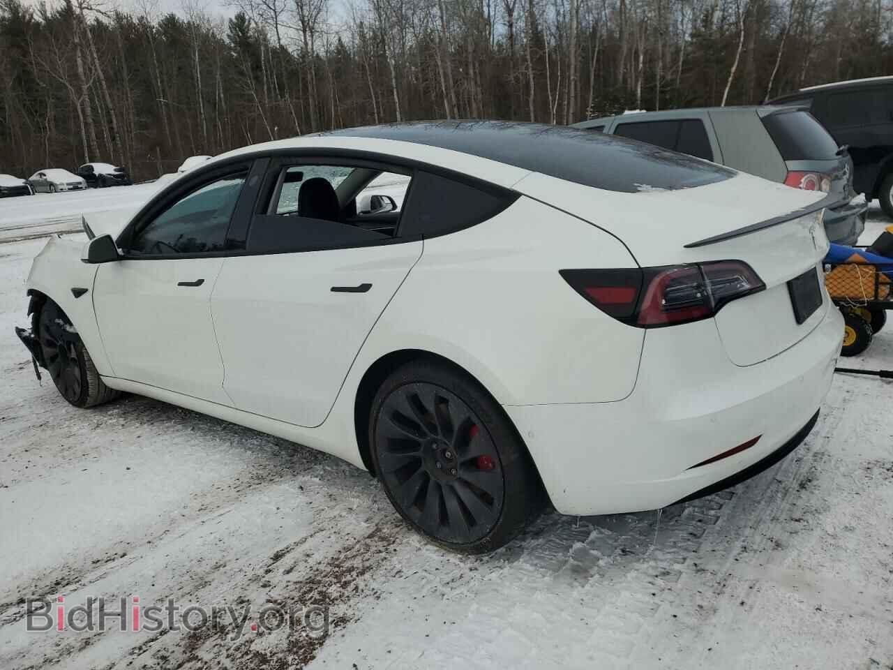 2022 TESLA MODEL 3 - VIN: 5YJ3E1EC3NF121198 - Фото 2