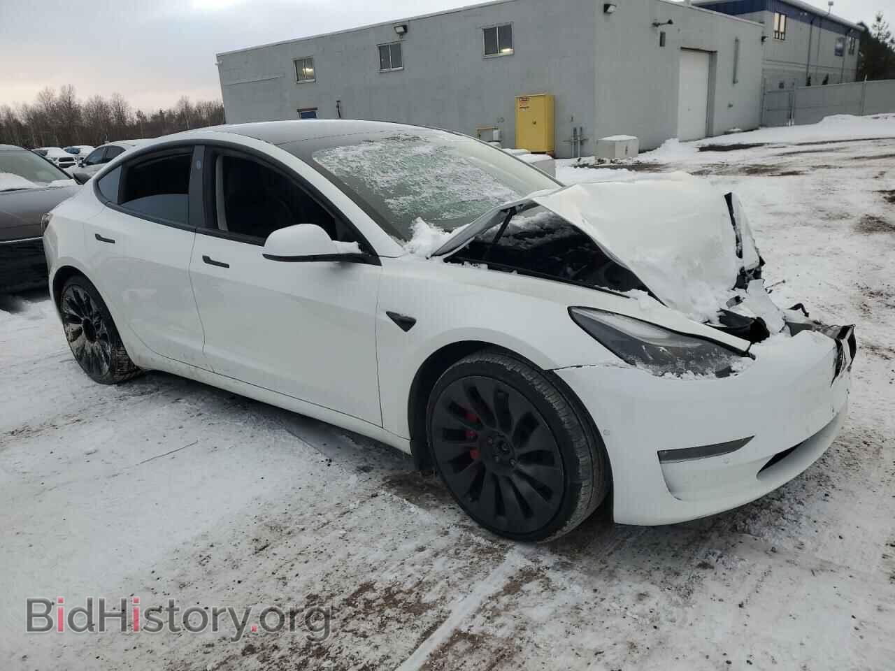 2022 TESLA MODEL 3 - VIN: 5YJ3E1EC3NF121198 - Фото 4