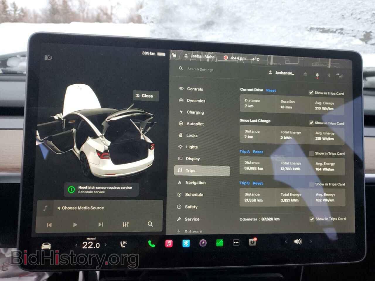 2022 TESLA MODEL 3 - VIN: 5YJ3E1EC3NF121198 - Фото 9