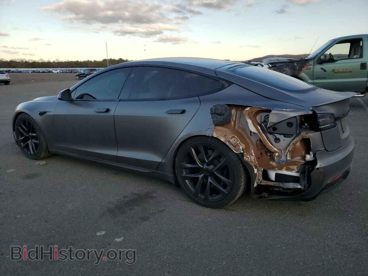 2022 TESLA MODEL S - VIN: 5YJSA1E5XNF489693 - Фото 2