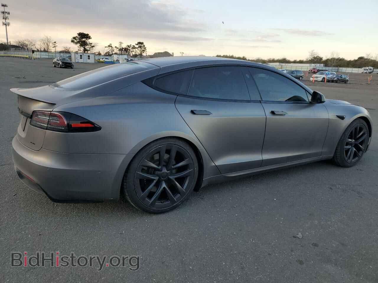 2022 TESLA MODEL S - VIN: 5YJSA1E5XNF489693 - Фото 3