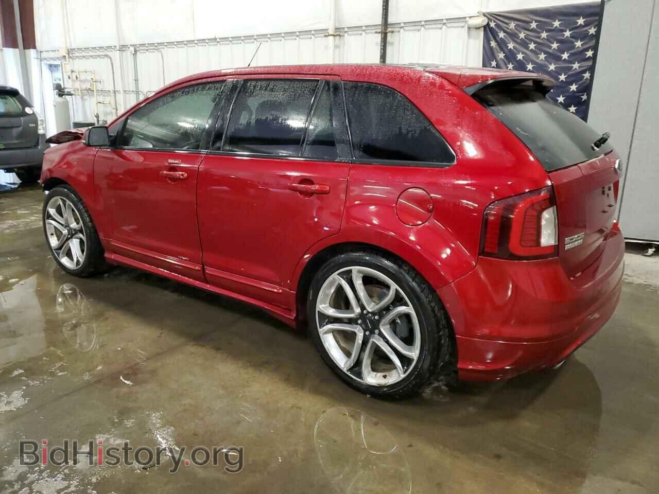 2013 FORD EDGE - VIN: 2FMDK4AK6DBE33695 - Фото 2