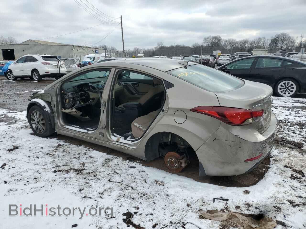 2016 HYUNDAI ELANTRA - VIN: 5NPDH4AEXGH759229 - Фото 2