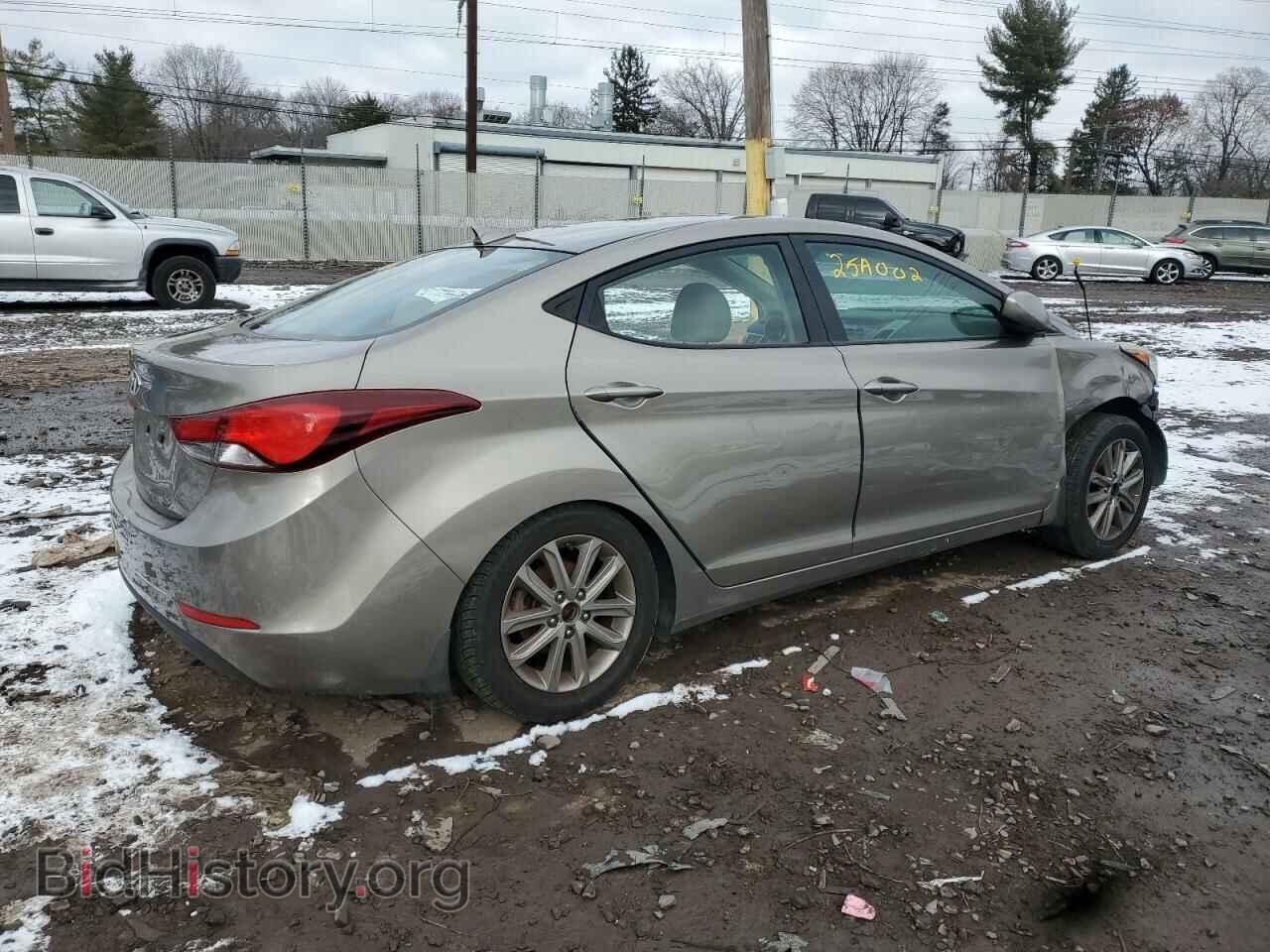 2016 HYUNDAI ELANTRA - VIN: 5NPDH4AEXGH759229 - Фото 3