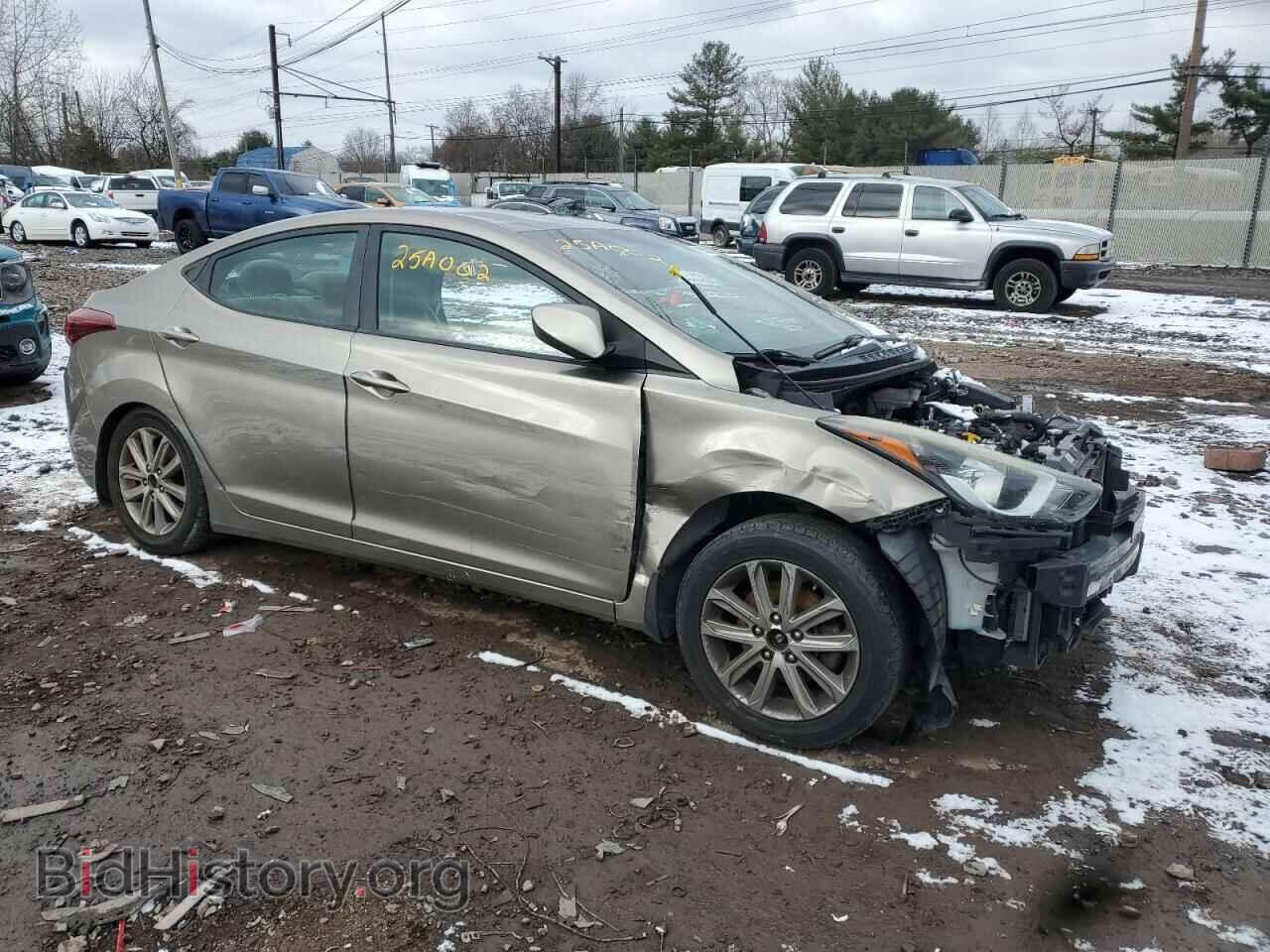 2016 HYUNDAI ELANTRA - VIN: 5NPDH4AEXGH759229 - Фото 4