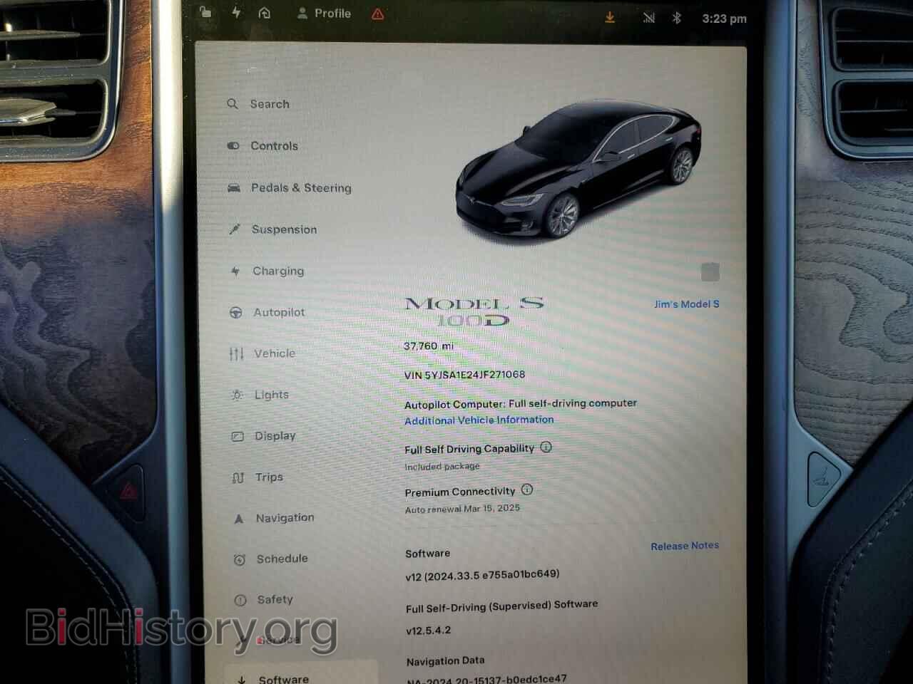 2018 TESLA MODEL S - VIN: 5YJSA1E24JF271068 - Photo 9
