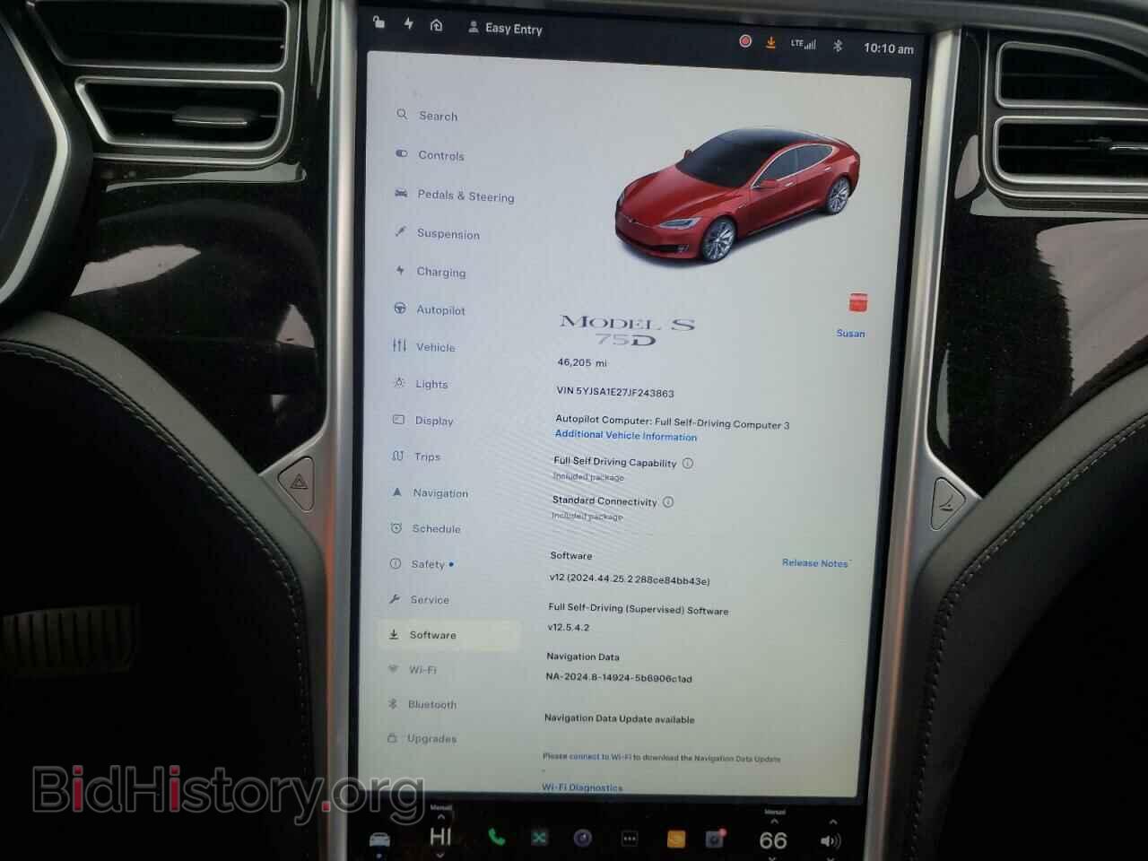 2018 TESLA MODEL S - VIN: 5YJSA1E27JF243863 - Photo 9