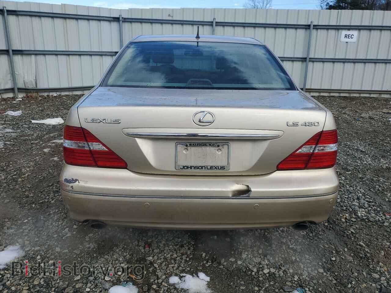 2005 LEXUS LS430 - VIN: JTHBN36F655001881 - Фото 6