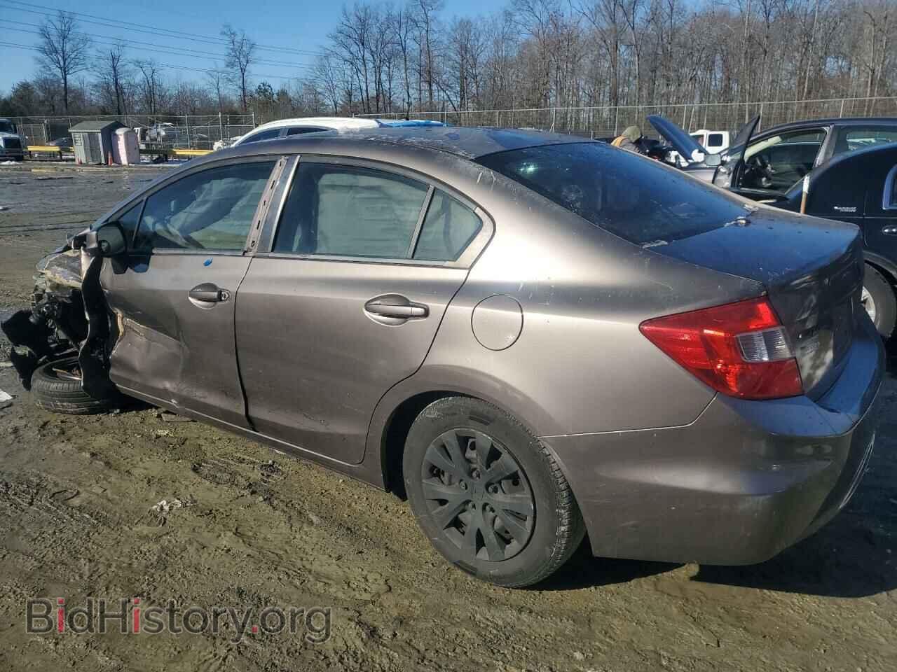 2012 HONDA CIVIC - VIN: 2HGFB2F54CH560060 - Фото 2