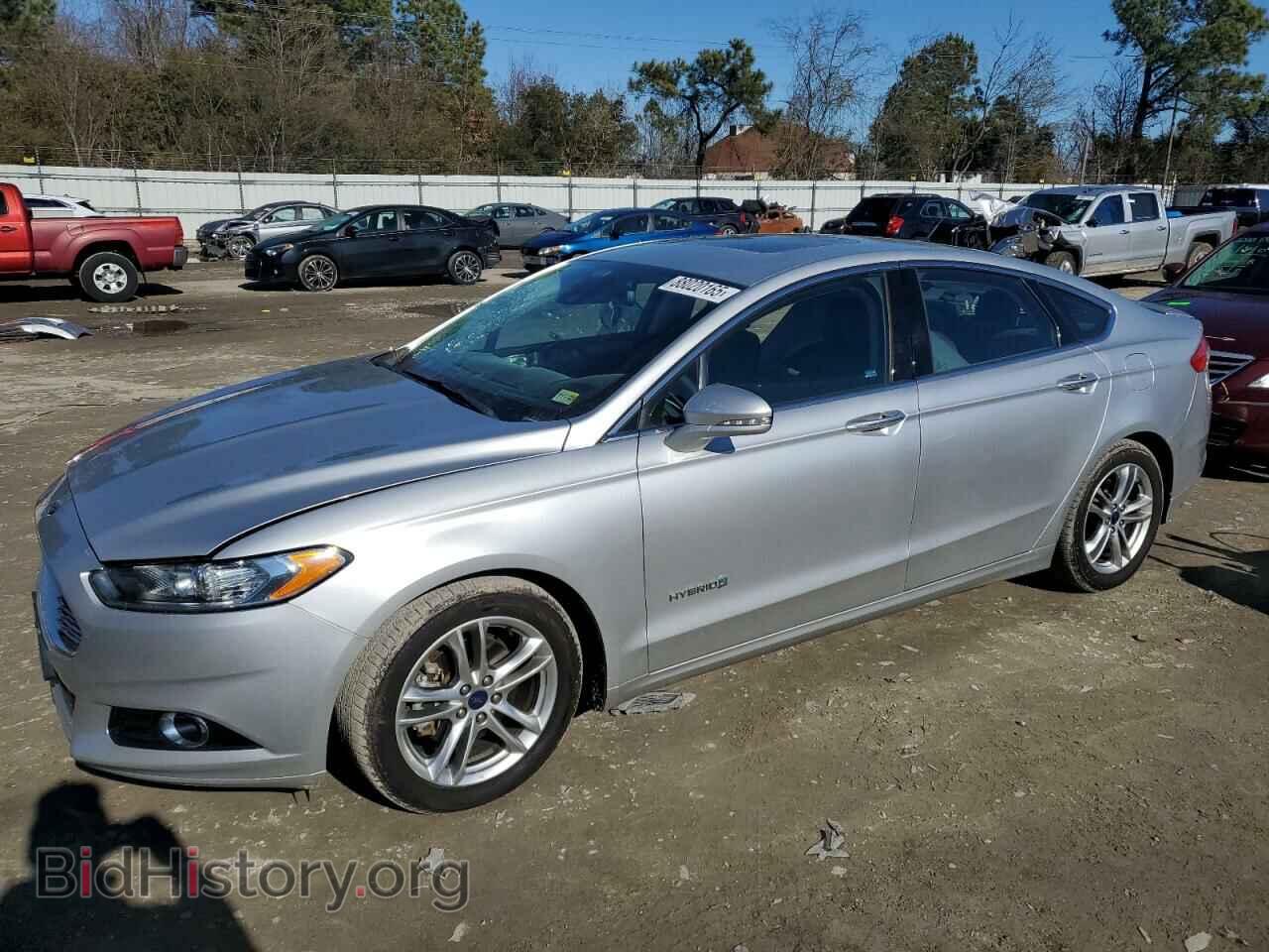 Photo 3FA6P0RU9GR387322 - FORD FUSION 2016