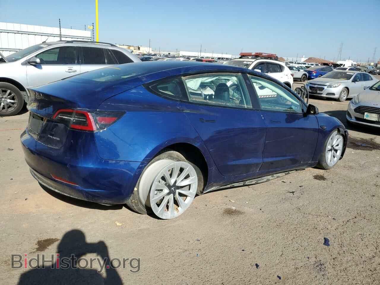 2022 TESLA MODEL 3 - VIN: 5YJ3E1EB0NF189238 - Photo 3