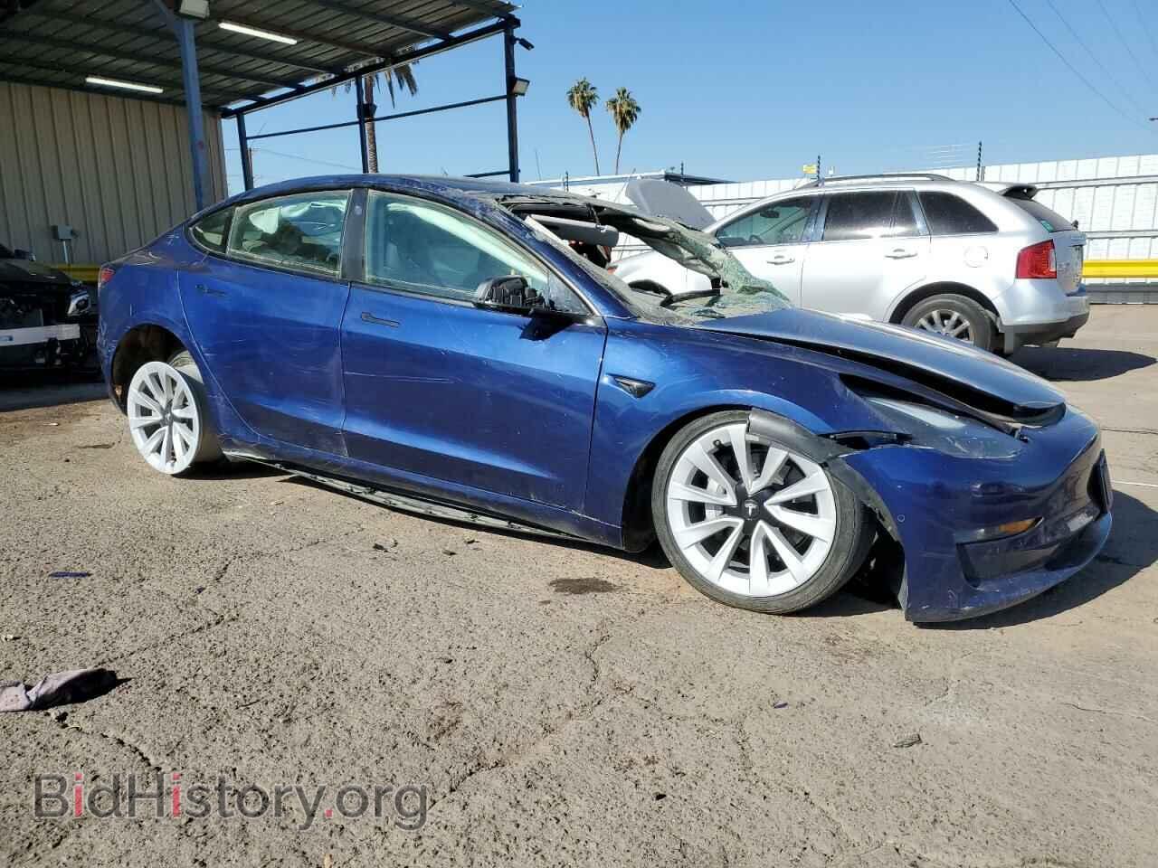 2022 TESLA MODEL 3 - VIN: 5YJ3E1EB0NF189238 - Photo 4