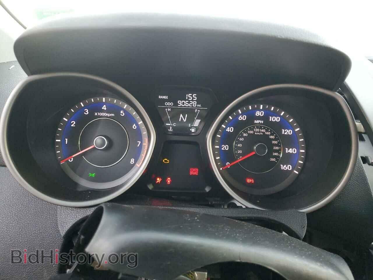 2012 HYUNDAI ELANTRA - VIN: KMHDH4AE0CU392451 - Фото 9