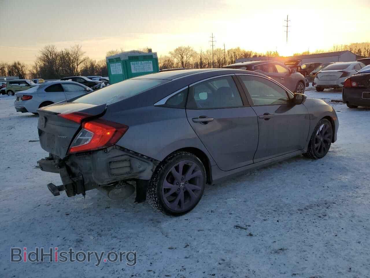 2019 HONDA CIVIC - VIN: 2HGFC2F86KH591252 - Фото 3