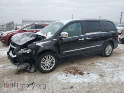2015 Chrysler MINIVAN Touring L, black — VIN 2C4RC1CG8FR656488, Copart