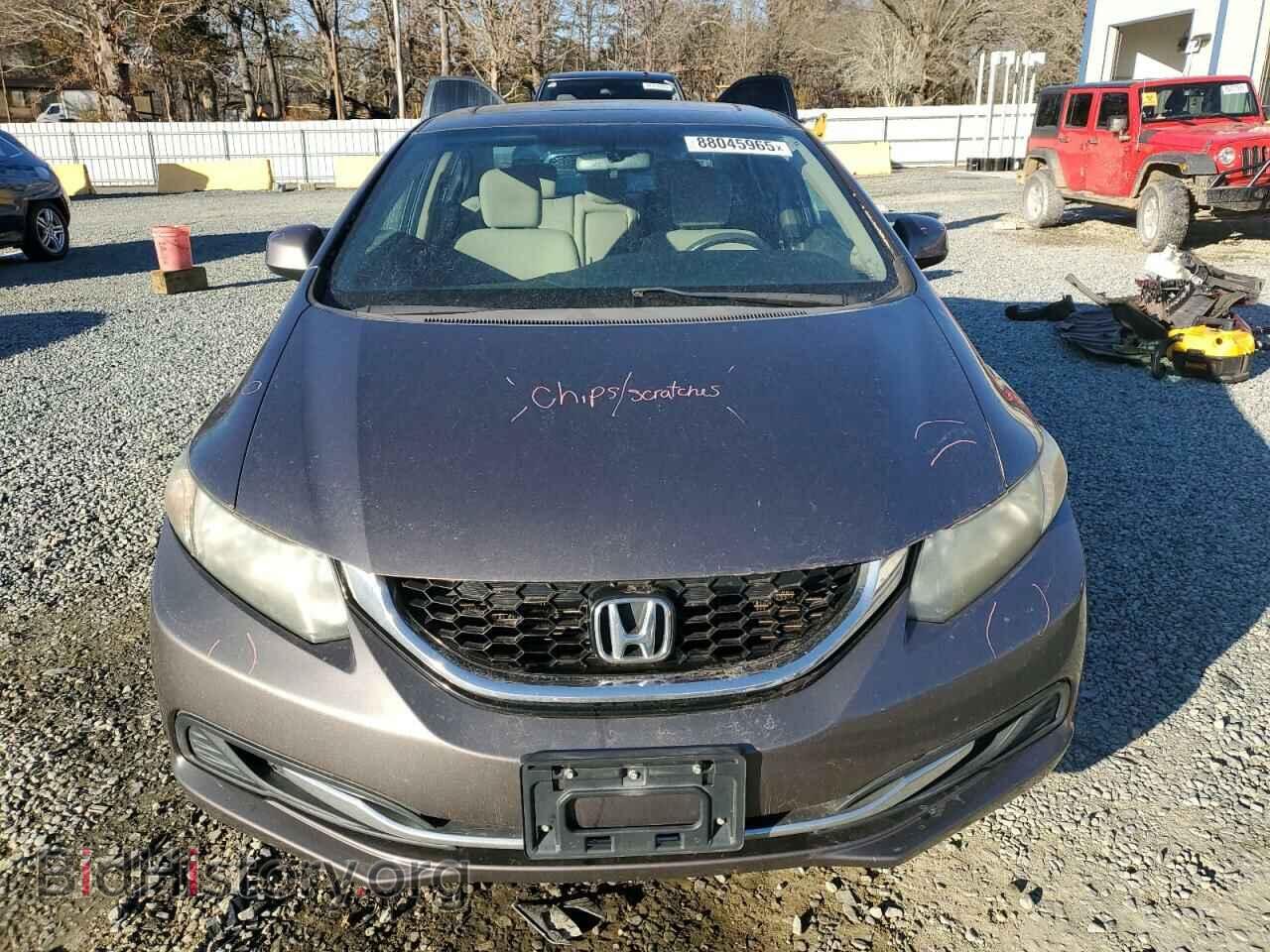 2013 HONDA CIVIC - VIN: 19XFB2F86DE233486 - Фото 5