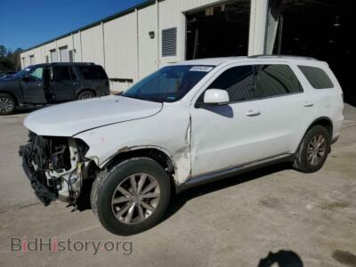2015 Dodge DURANGO Limited, white — VIN 1C4RDHDG2FC201097, Copart