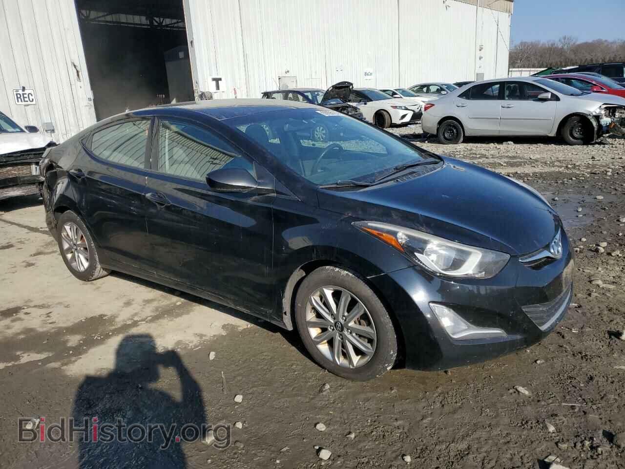 2014 HYUNDAI ELANTRA - VIN: KMHDH4AE3EU070633 - Фото 4