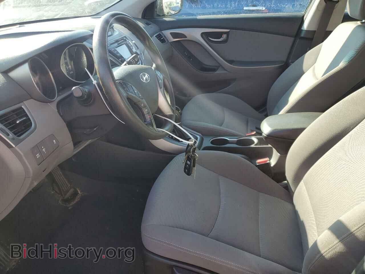 2014 HYUNDAI ELANTRA - VIN: KMHDH4AE3EU070633 - Фото 7