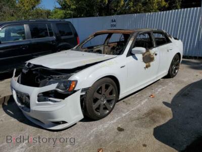2014 Chrysler 300 SRT-8, белый — VIN 2C3CCAFJ1EH118429, Copart
