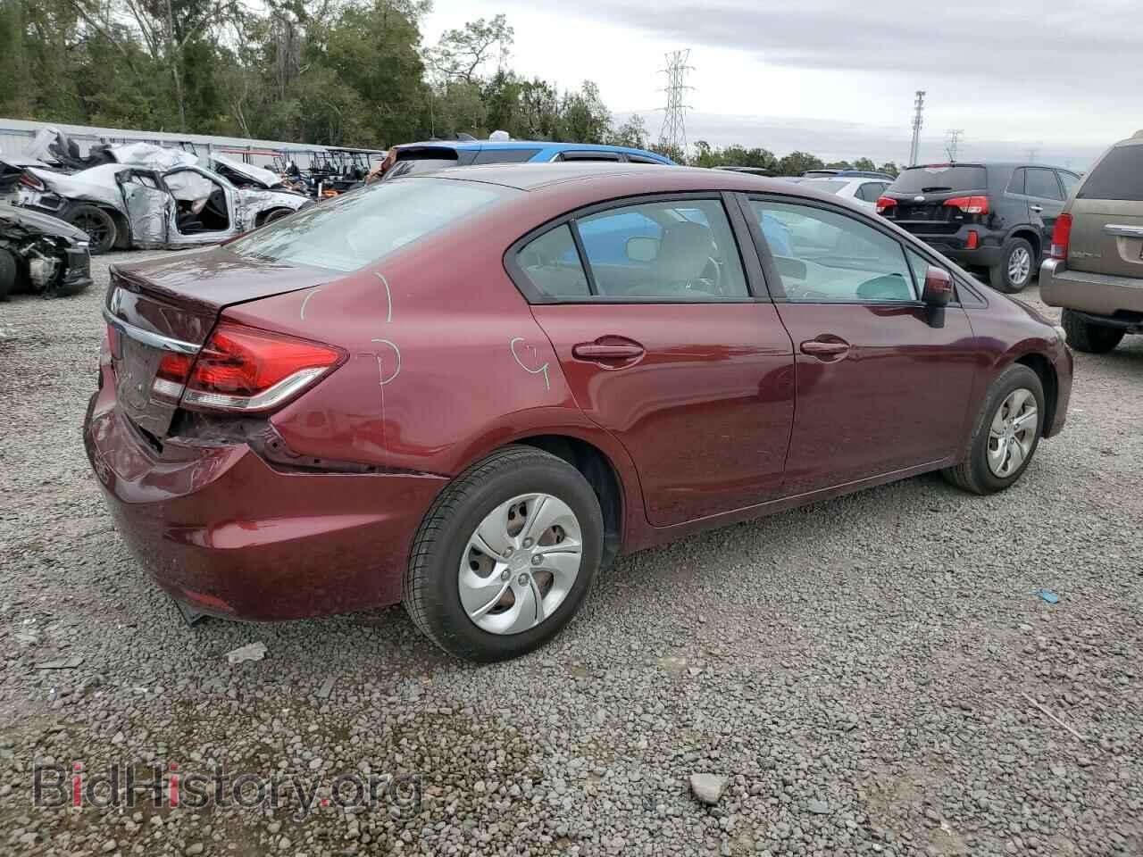 2015 HONDA CIVIC - VIN: 19XFB2F52FE706809 - Фото 3