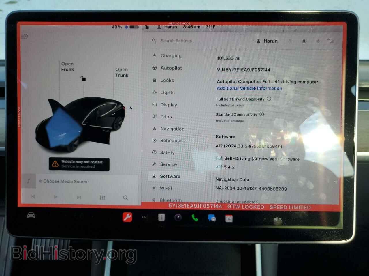 2018 TESLA MODEL 3 - VIN: 5YJ3E1EA9JF057144 - Фото 9