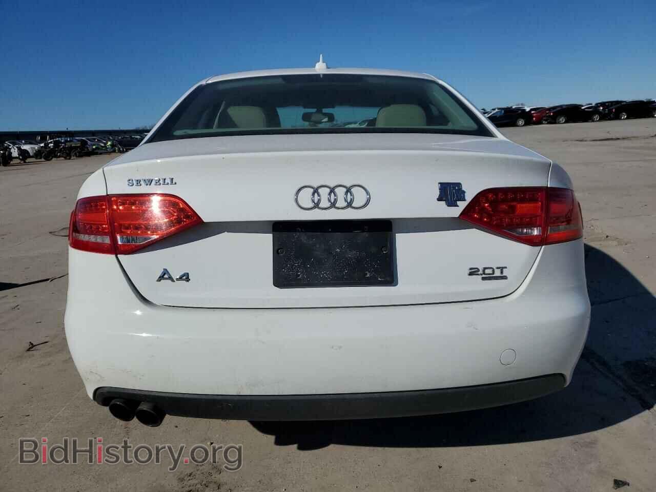 2011 AUDI A4 - VIN: WAUFFAFL0BN027069 - Фото 6