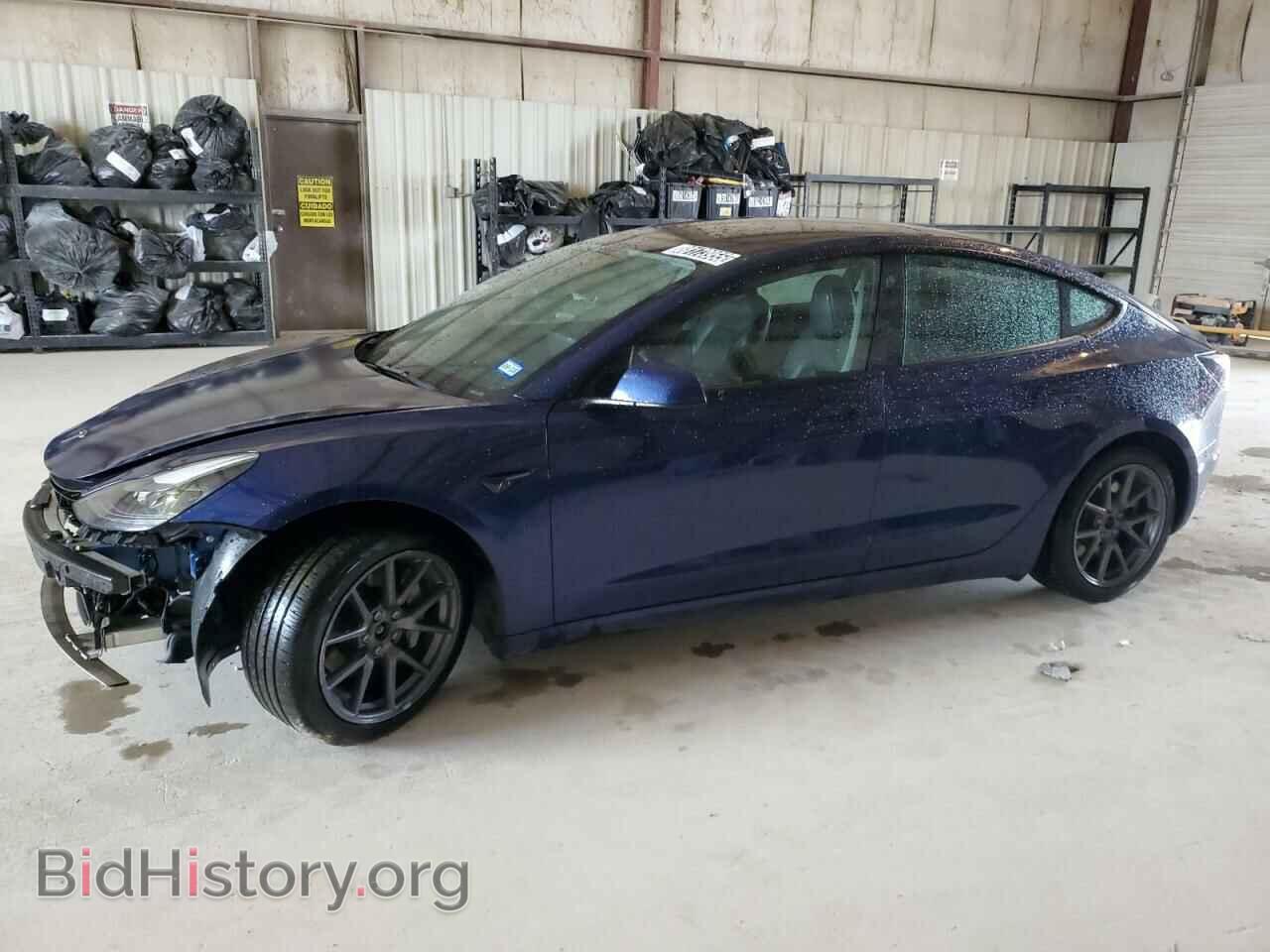 Photo 5YJ3E1EB0NF287072 - TESLA MODEL 3 2022