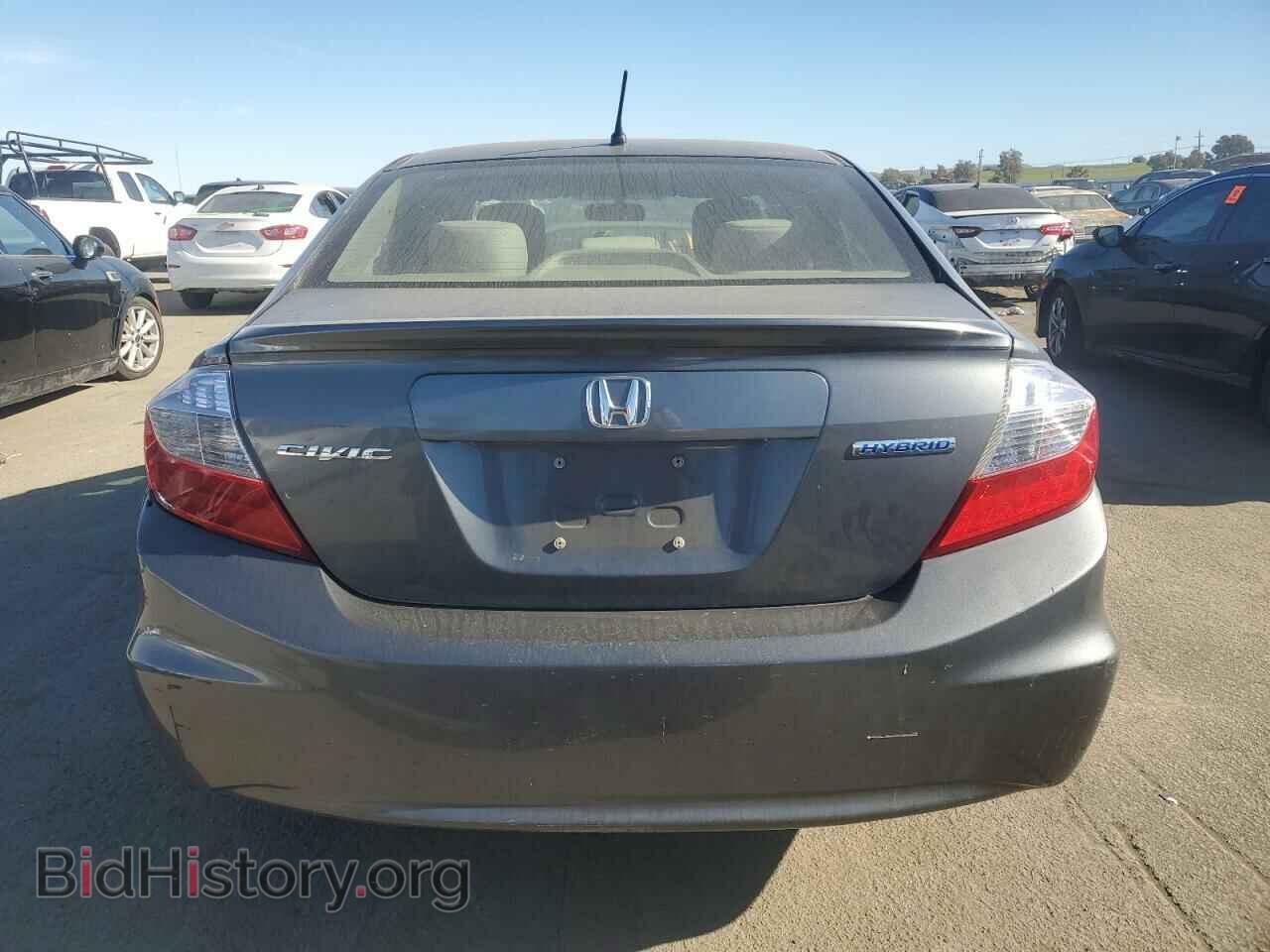 2012 HONDA CIVIC - VIN: JHMFB4F29CS000641 - Фото 6