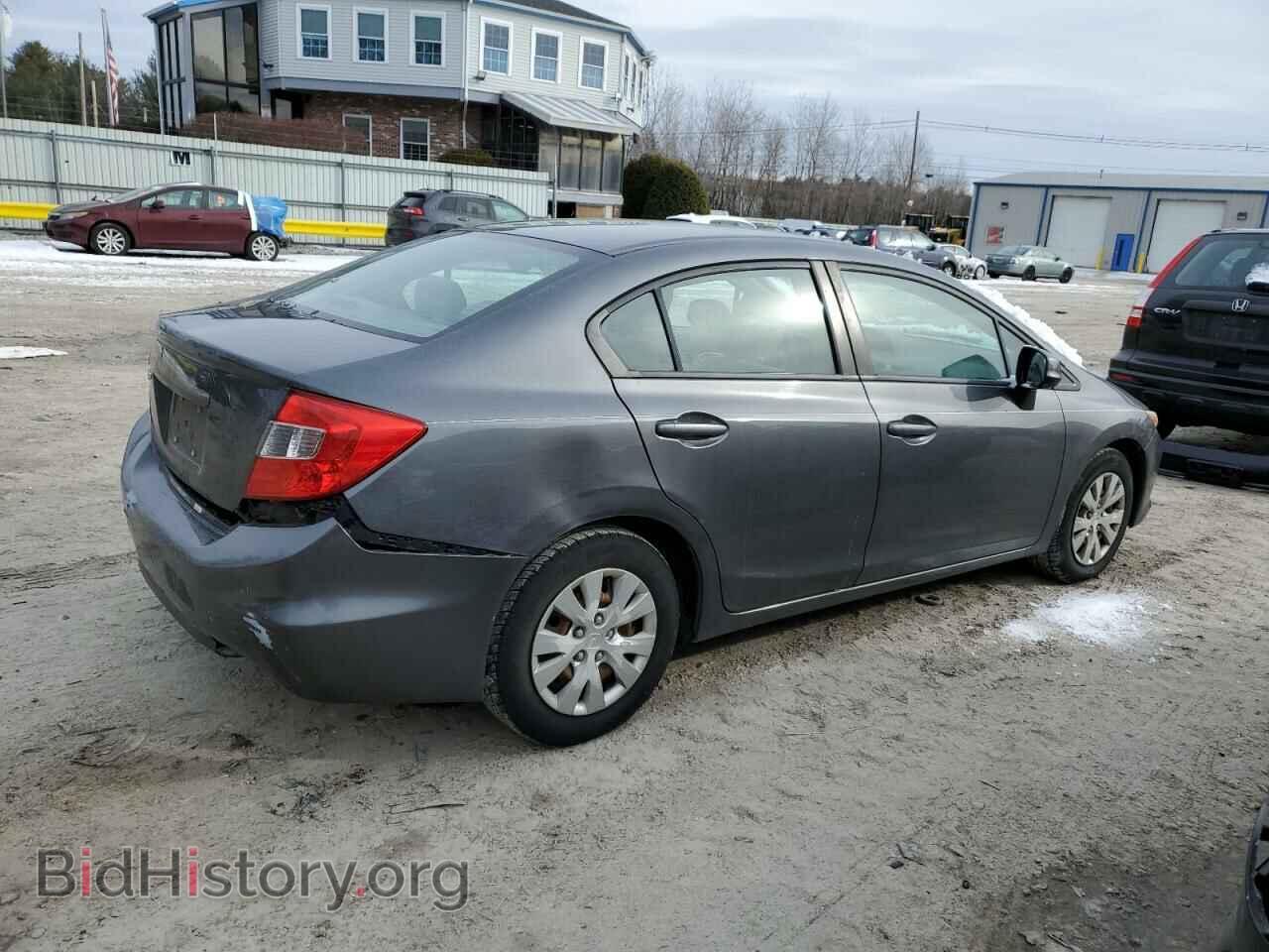 2012 HONDA CIVIC - VIN: 19XFB2F56CE314489 - Фото 3