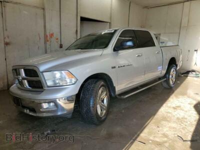 2012 Dodge RAM 1500 SLT, silver — VIN 1C6RD7LT1CS231354, Copart