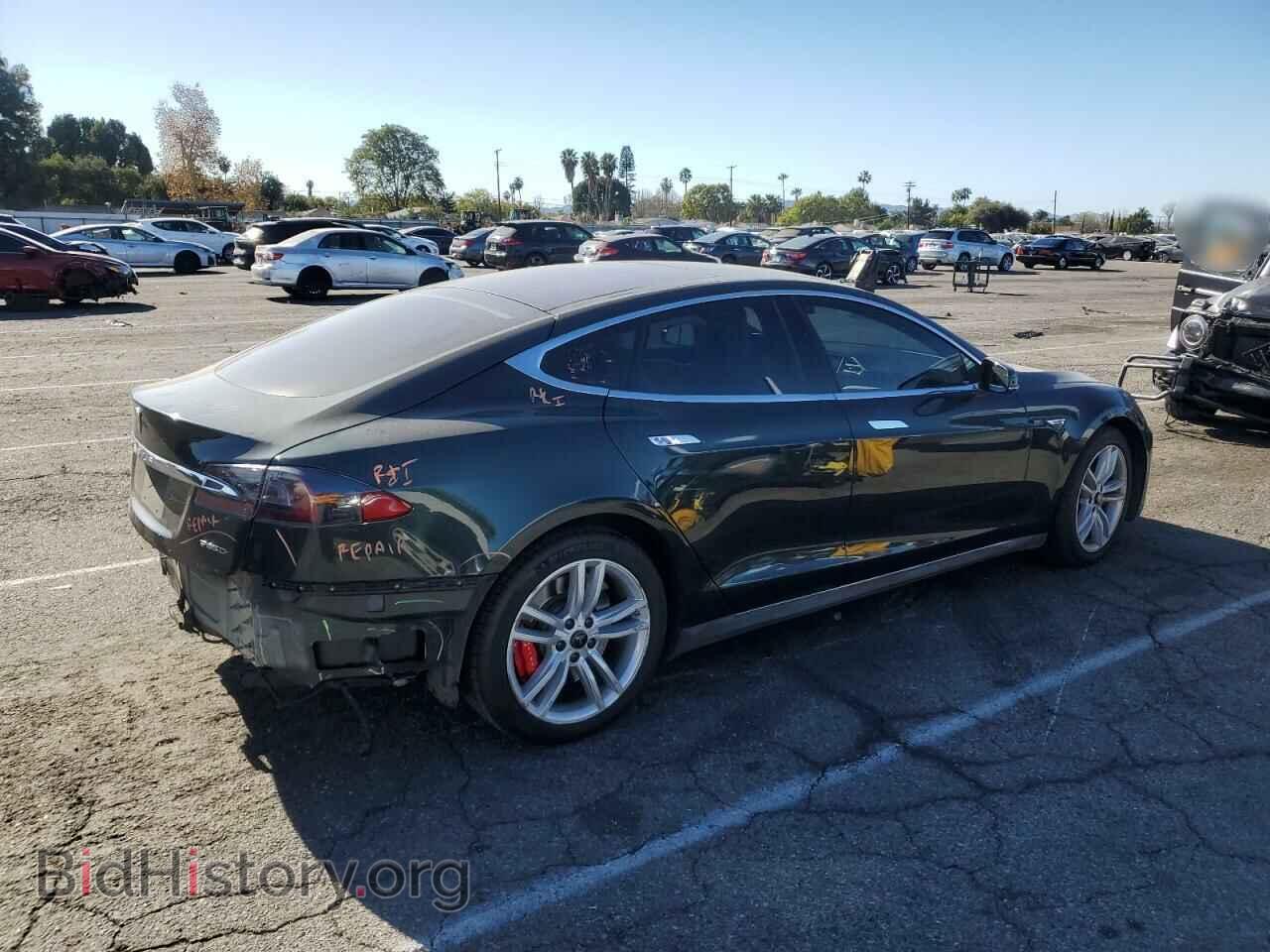 2014 TESLA MODEL S - VIN: 5YJSA1H25EFP62945 - Фото 3