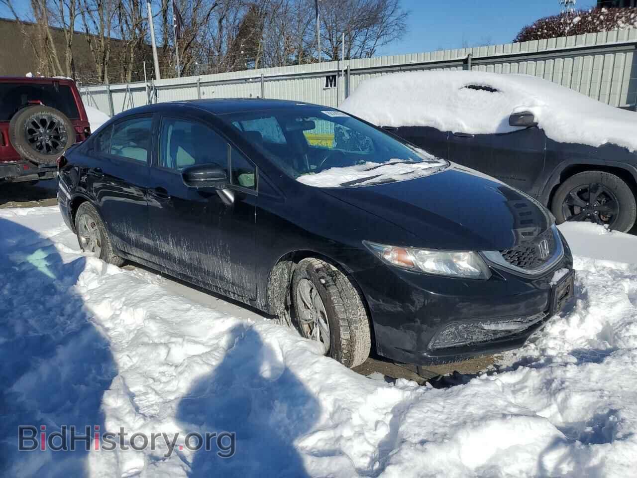 2014 HONDA CIVIC - VIN: 2HGFB2F59EH540163 - Фото 4