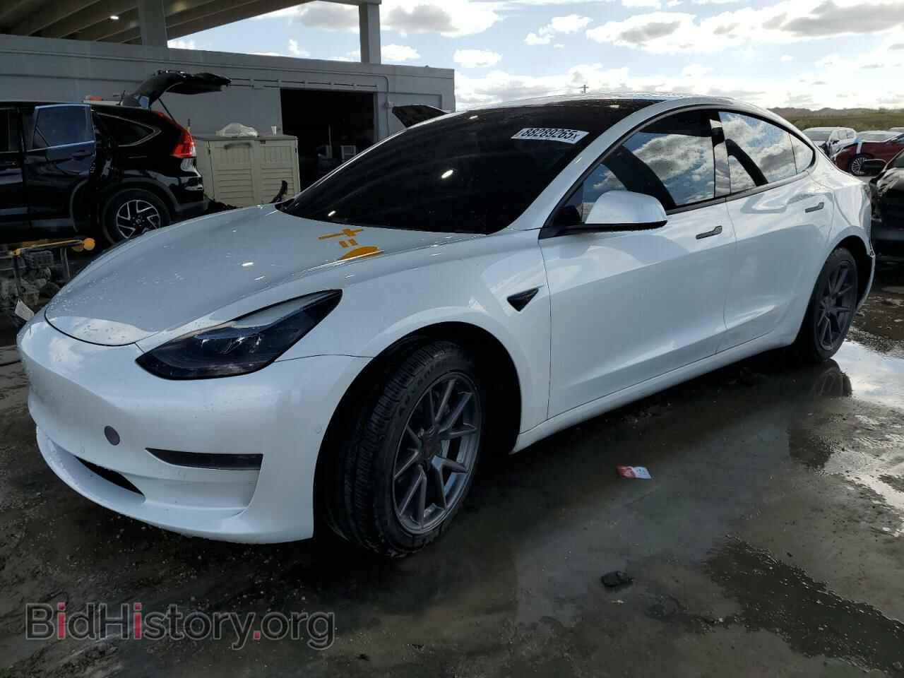 Photo 5YJ3E1EA3MF042675 - TESLA MODEL 3 2021