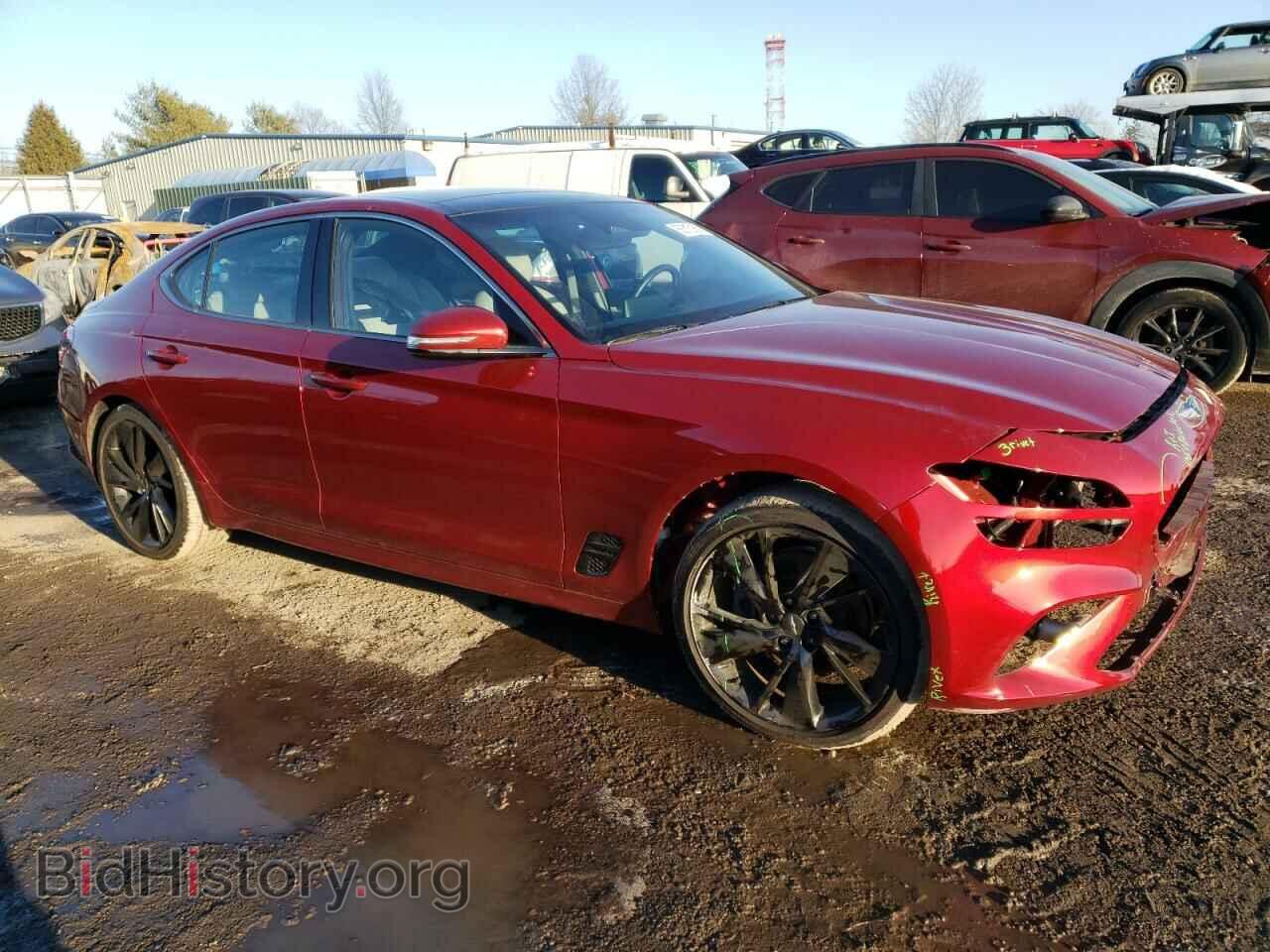 2023 GENESIS G70 BASE - VIN: KMTG34TA3PU105945 - Фото 4